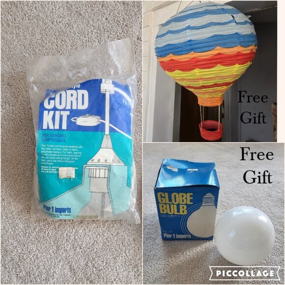 European Style Cord Kit for Hanging Lampshades Vintage - Picture 1 of 15